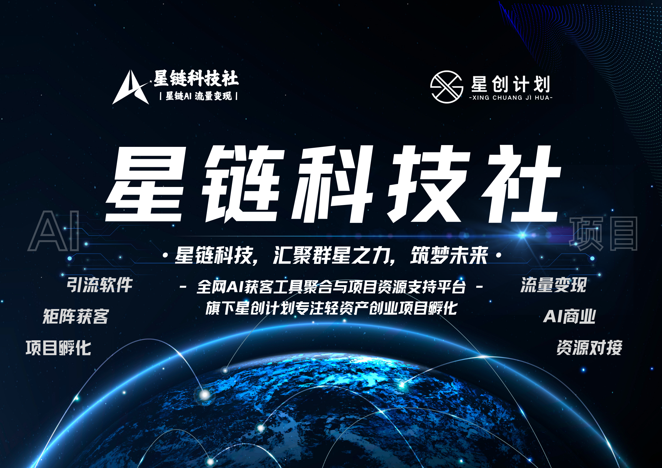 【一文读懂】关于星链科技社社群平台的一切:价值、玩法与成员权益!-星链科技社-全网AI获客工具聚合与项目资源支持平台