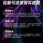 AI拉新引流玩法，亲测10天，单人单号4300+，学员长期招募中！