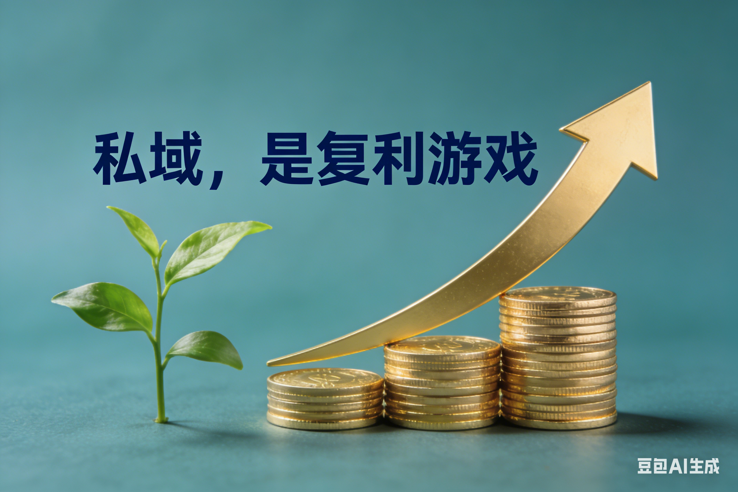 私域，是复利游戏-星链科技社-全网AI产品推广返佣与创业资源支持平台