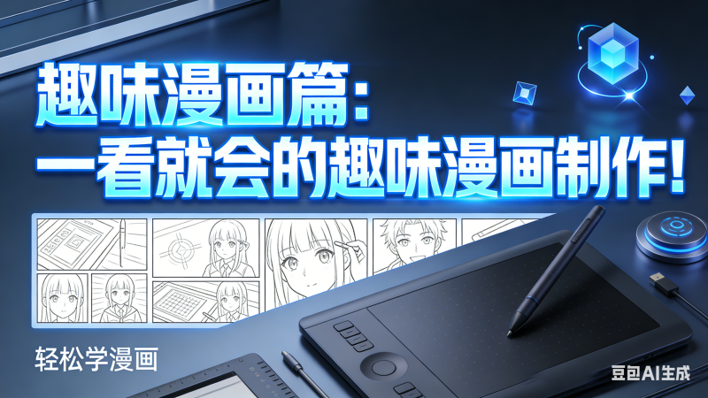 趣味漫画篇：一看就会的趣味漫画制作！-星智AI联盟-AI变现实战平台